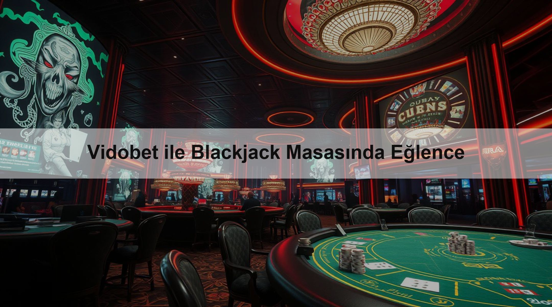 Vidobet ile Blackjack Masasında Eğlence
