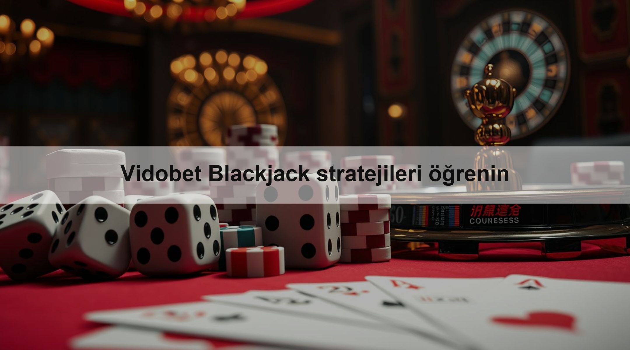 Vidobet Blackjack stratejileri öğrenin