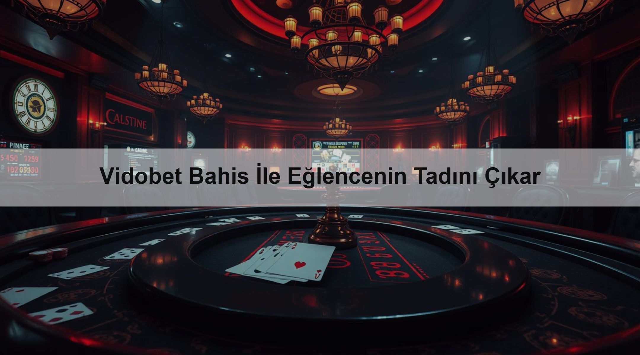 Vidobet Bahis İle Eğlencenin Tadını Çıkar