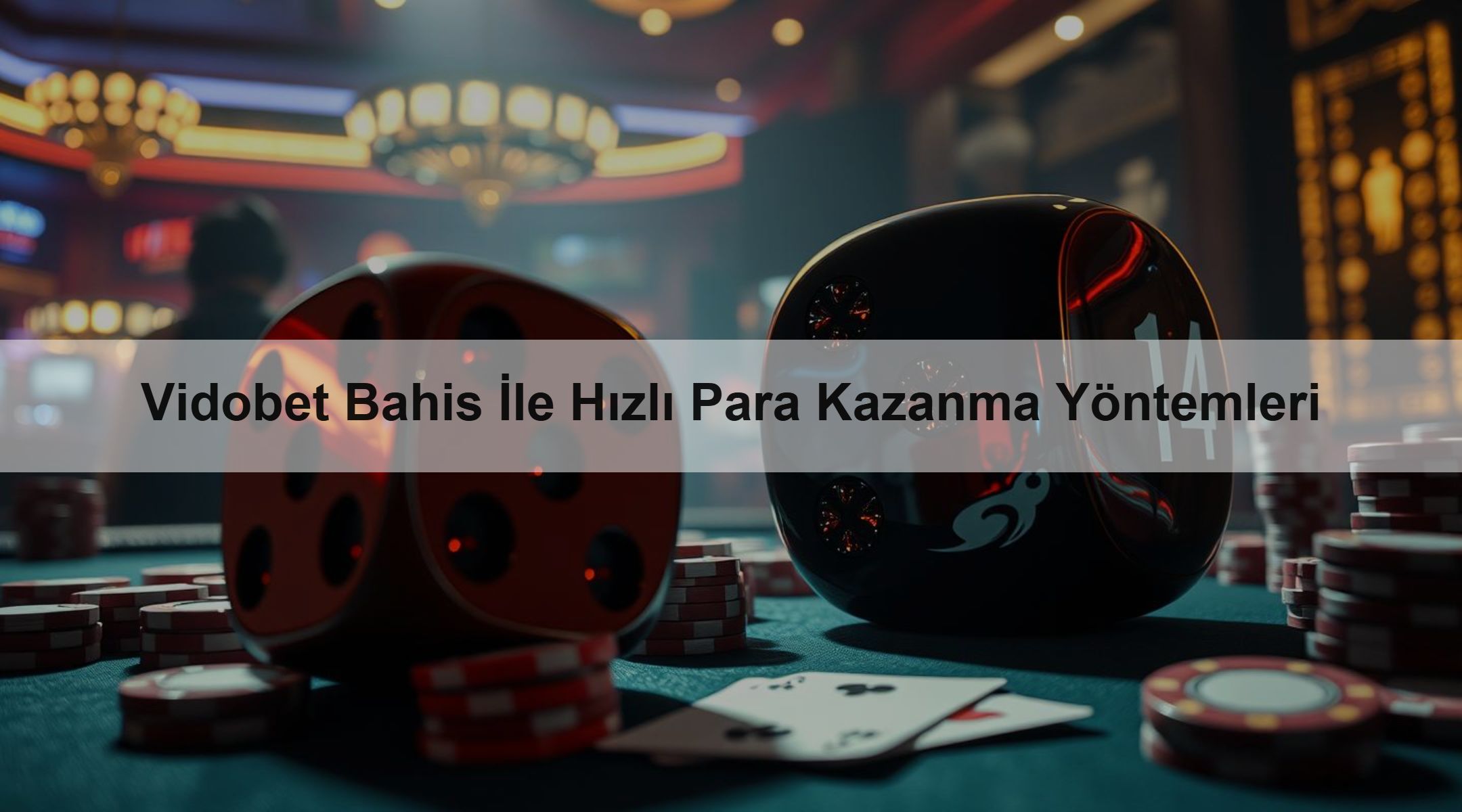 Vidobet Bahis İle Hızlı Para Kazanma Yöntemleri
