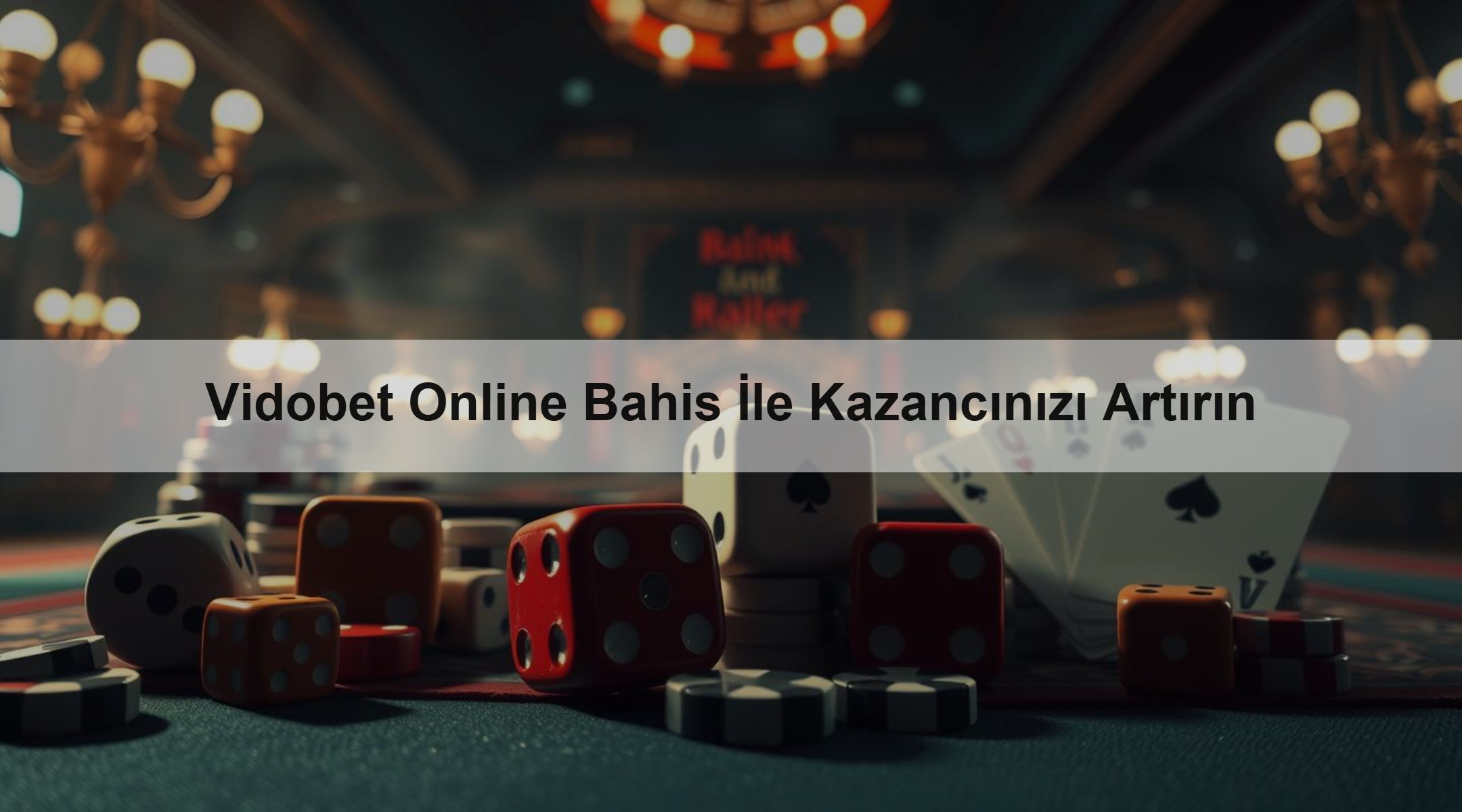Vidobet Online Bahis İle Kazancınızı Artırın