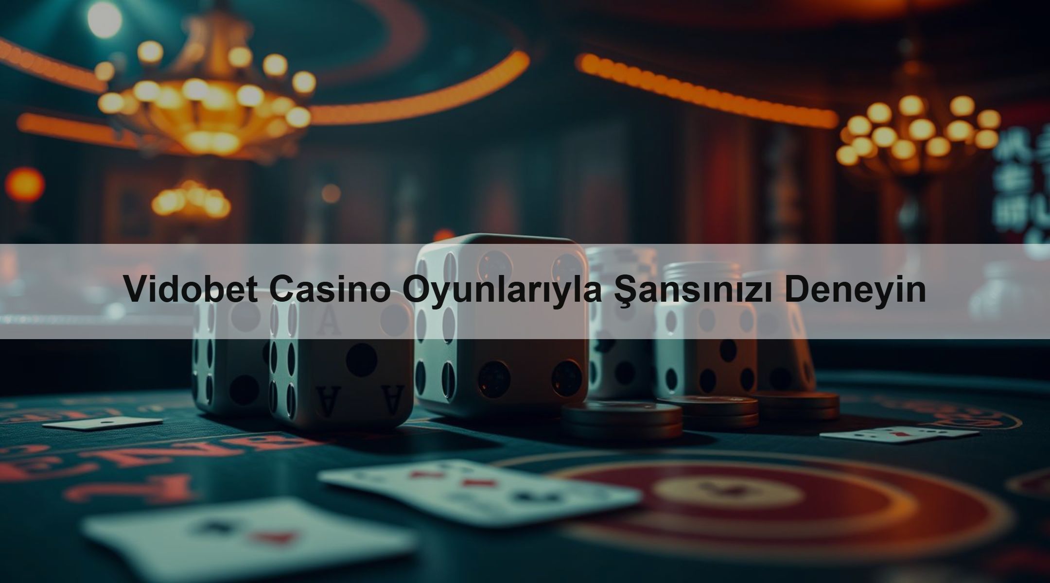 Vidobet Casino Oyunlarıyla Şansınızı Deneyin