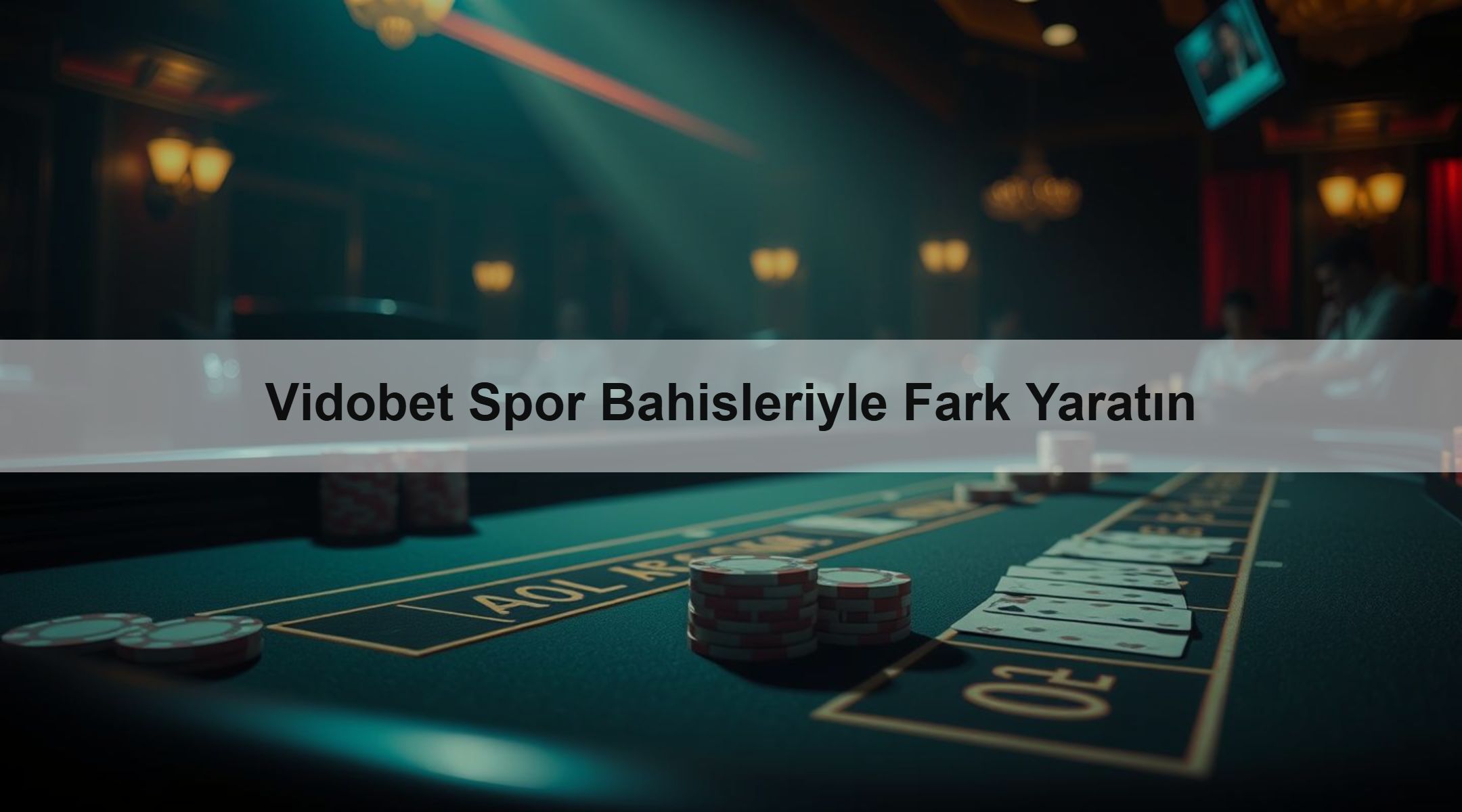 Vidobet Spor Bahisleriyle Fark Yaratın