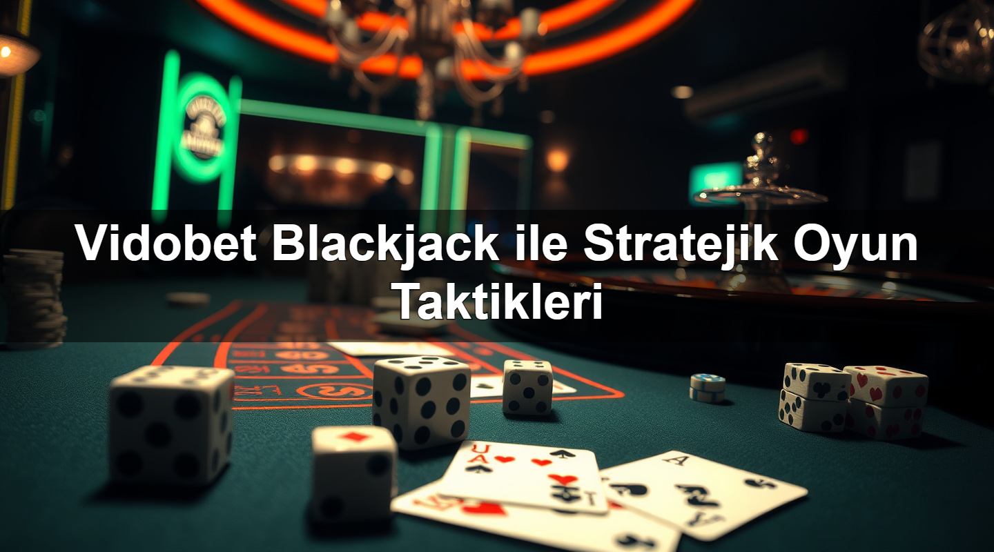 vidobet blackjack ile stratejik oyun taktikleri 1780061423509